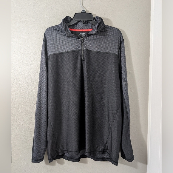 Calvin Klein Other - Calvin Klein Men's Gray and Black Lightweight Jacket